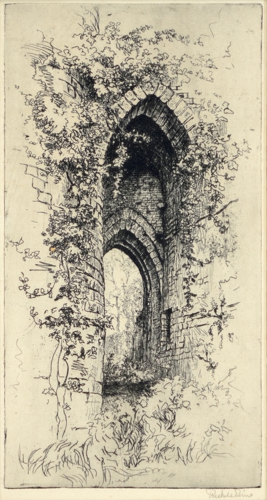 Kasteelpoort, "poortje van St. Wandril"