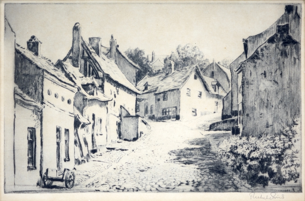 Straatje in Frankrijk.