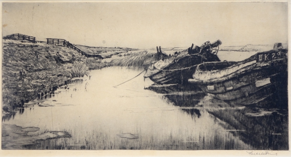 Schepen in het Reitdiep.