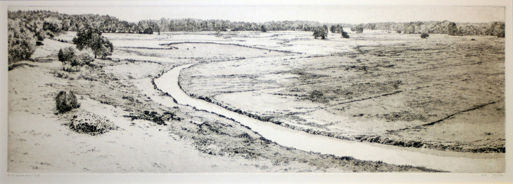 Stroomgebied Drentse A bij Schipborg.