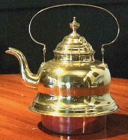 Geelkoperen zakketel (onderzijde roodkoper).