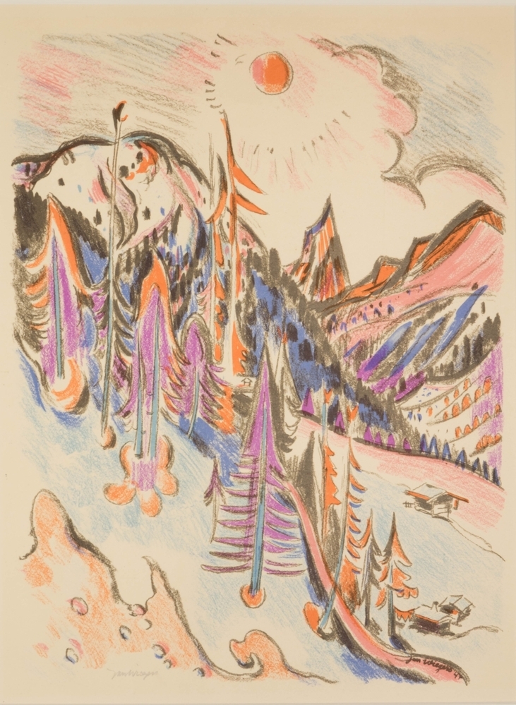 Berglandschap Zwitserland