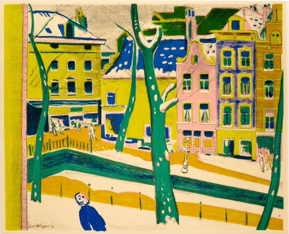 Stadsgezicht Amsterdam.