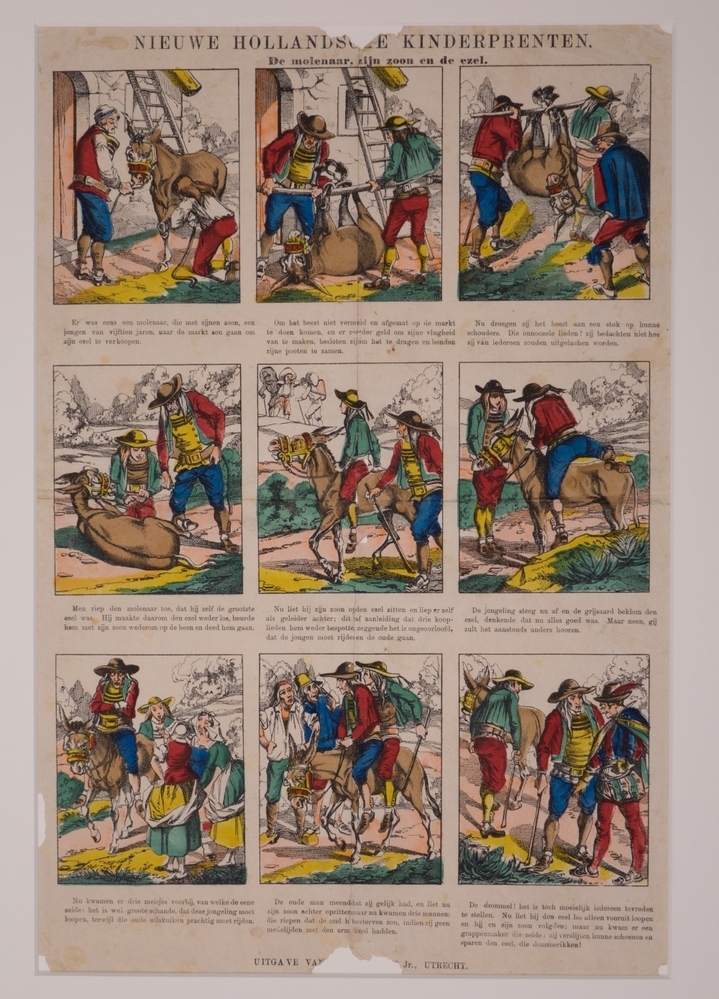 De molenaar, zijn zoon en de ezel.