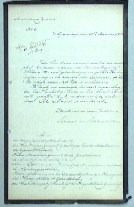 Uitgave met rouwbrief van de Minister van Justitie naar aanleiding van het overlijden van koning Willem III, 23 november 1890