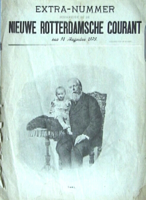 Feestkrant ter gelegenheid van de meerderjarigheid van koningin Wilhelmina, woensdag 31 augustus 1898.