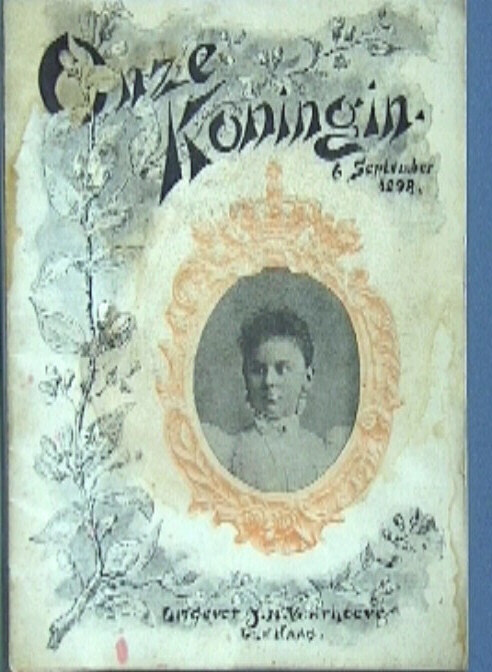 "Onze Koningin. 6 september 1898". Feestuitgave (schrift) voor kinderen ter gelegenheid van het inhuldigingsfeest.