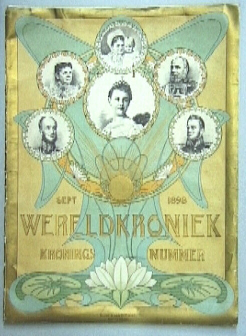 Kroningsnummer van de Wereldkroniek, september 1898.