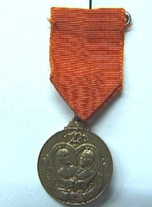 Penning t.g.v. de verloving van Juliana en Bernhard.