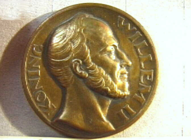 Penning koning Willem II.