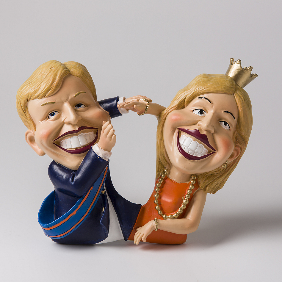 Beeld, karrikatuur ter gelegenheid van de troonsopvolging door Willem-Alexander.