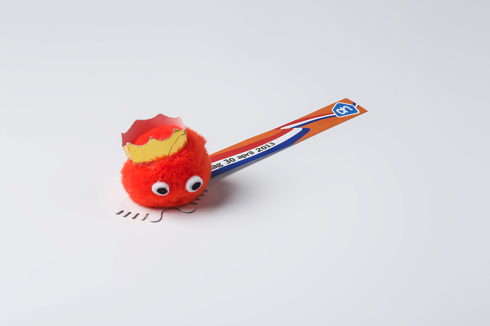 Wuppie, ter herinnering aan de inhuldiging van Willem-Alexander.