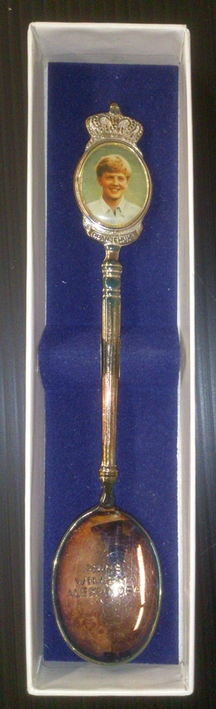 Theelepel Willem-Alexander.