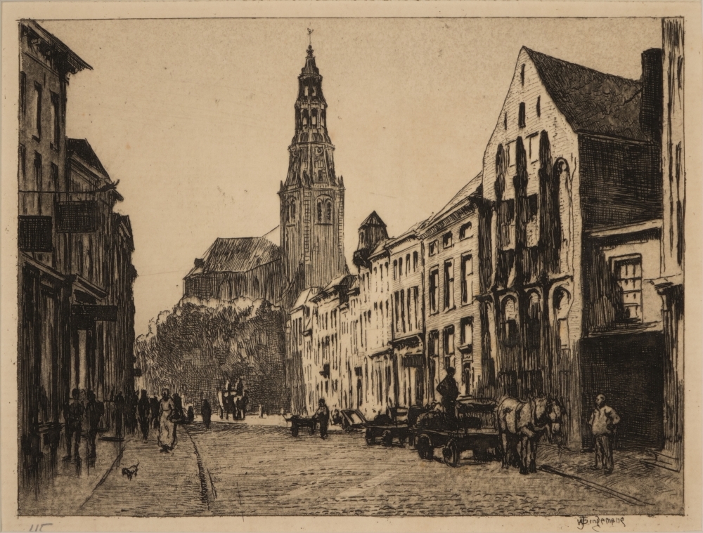 De Brugstraat te Groningen