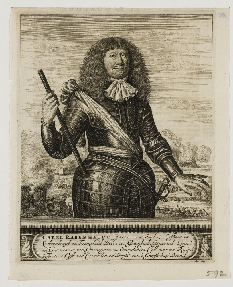 Portret van Carel Rabenhaupt