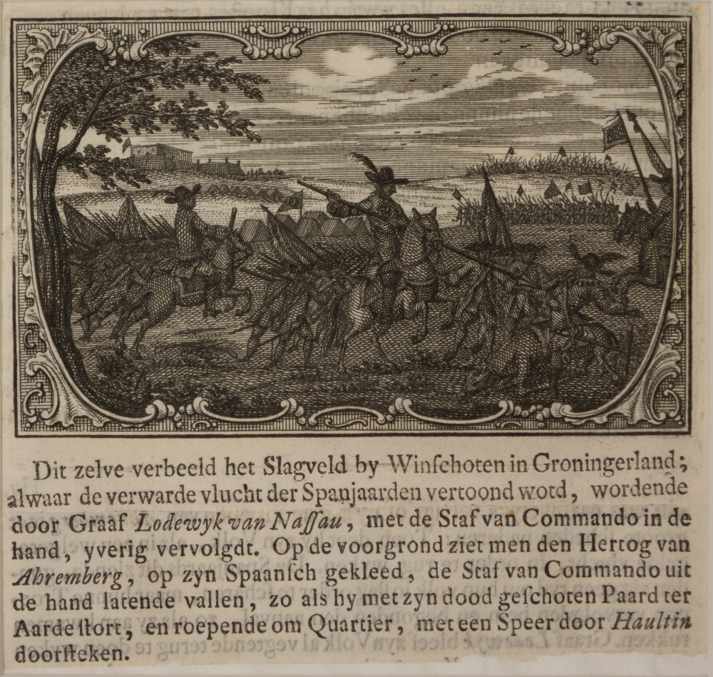 Slagveld bij Winschoten in Groningerland