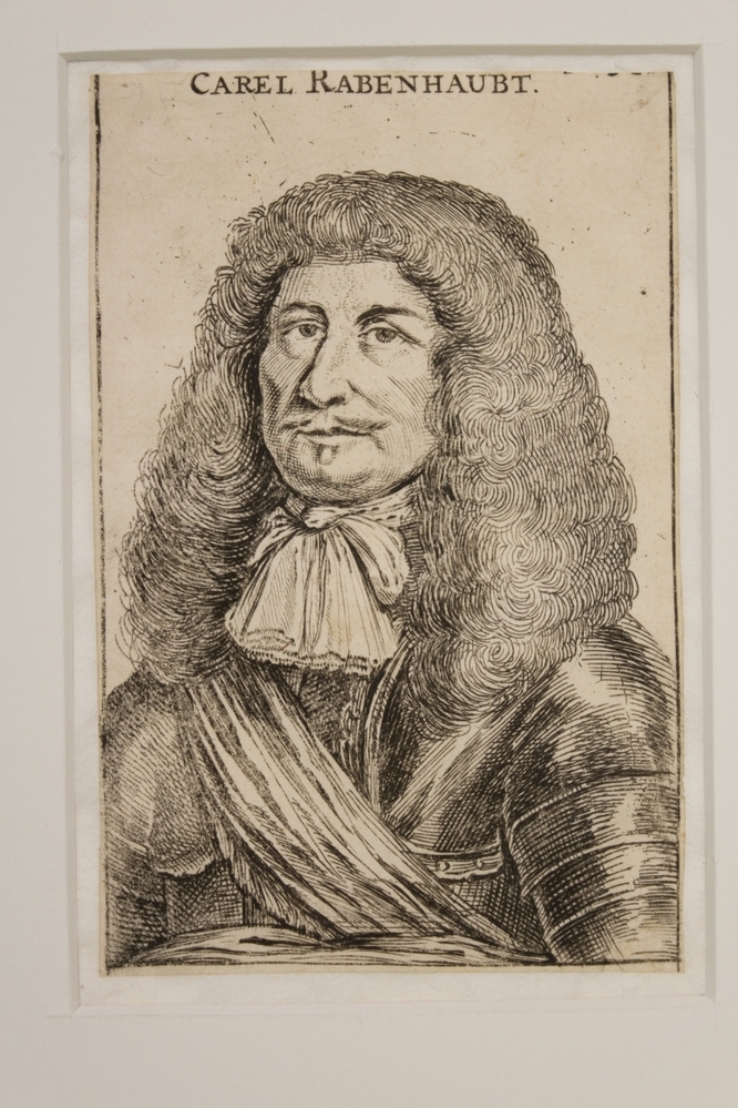 Portret van Carel Rabenhaupt