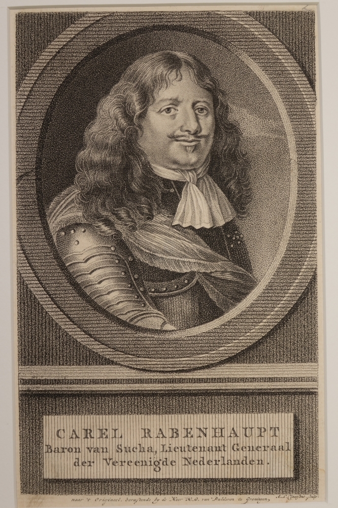 Portret van Carel Rabenhaupt