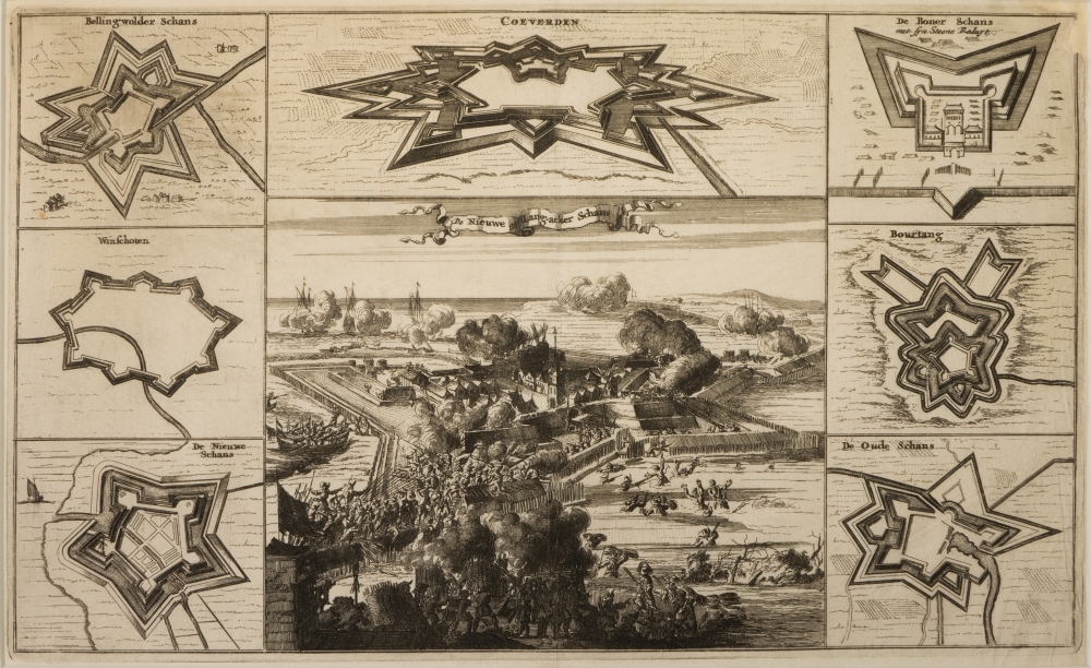 Nieuwe Lang-acker Schans, en zeven andere schansen