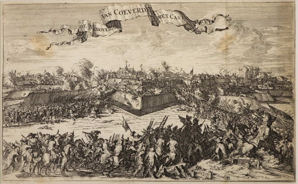 De verovering van Coevorden met kasteel