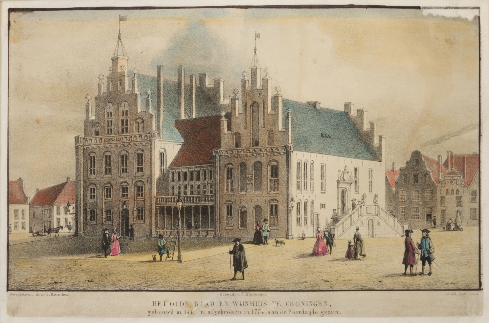 Oude Raad en Wijnhuis te Groningen