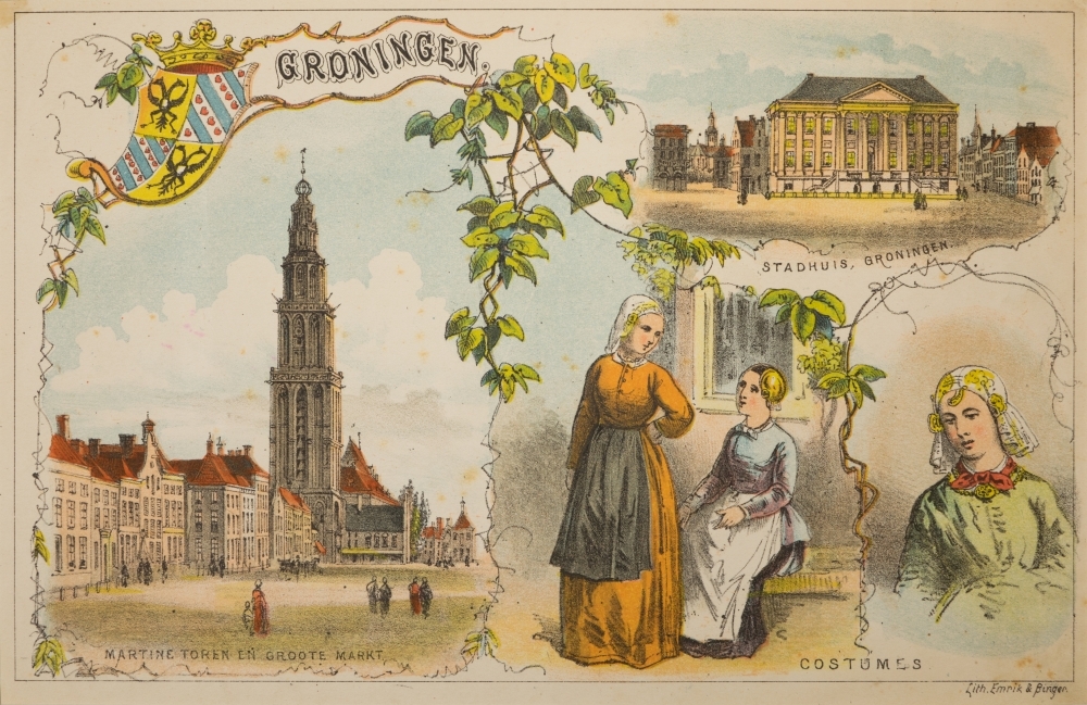 Groningen, samengestelde prent