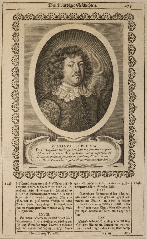 Portret van Willem Ripperda
