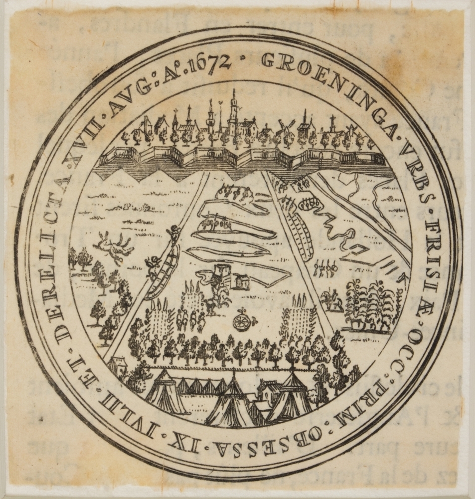 Zegel Groningen 1672