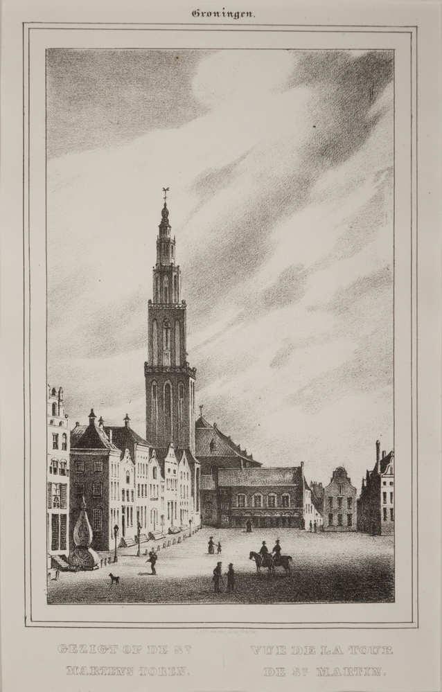 Grote Markt en Martinikerk te Groningen