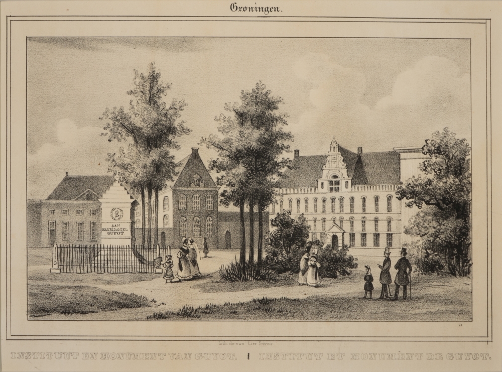 Instituut en monument van Guyot te Groningen