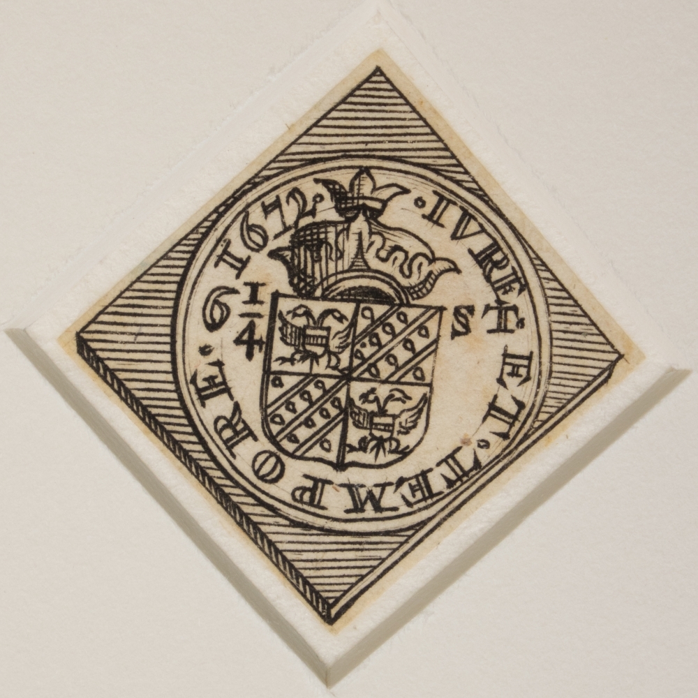 Zegel met wapen van Groningen