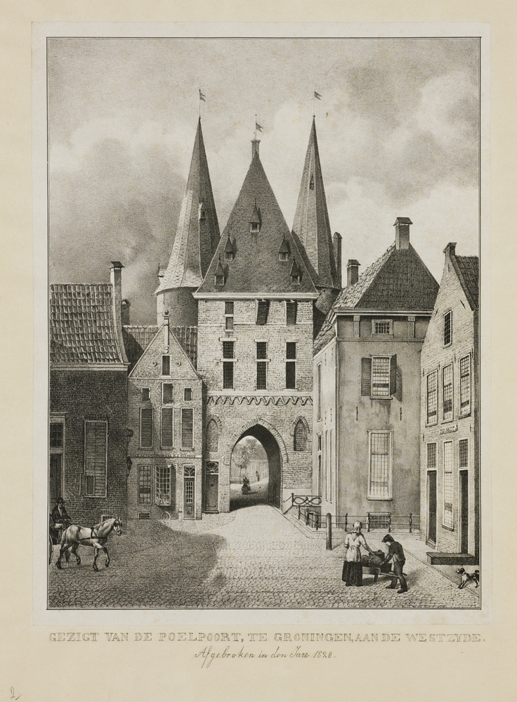 Poelepoort, westzijde