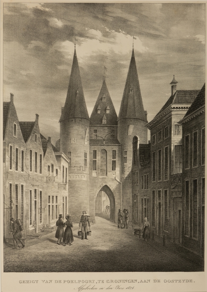 Poelepoort, oostzijde