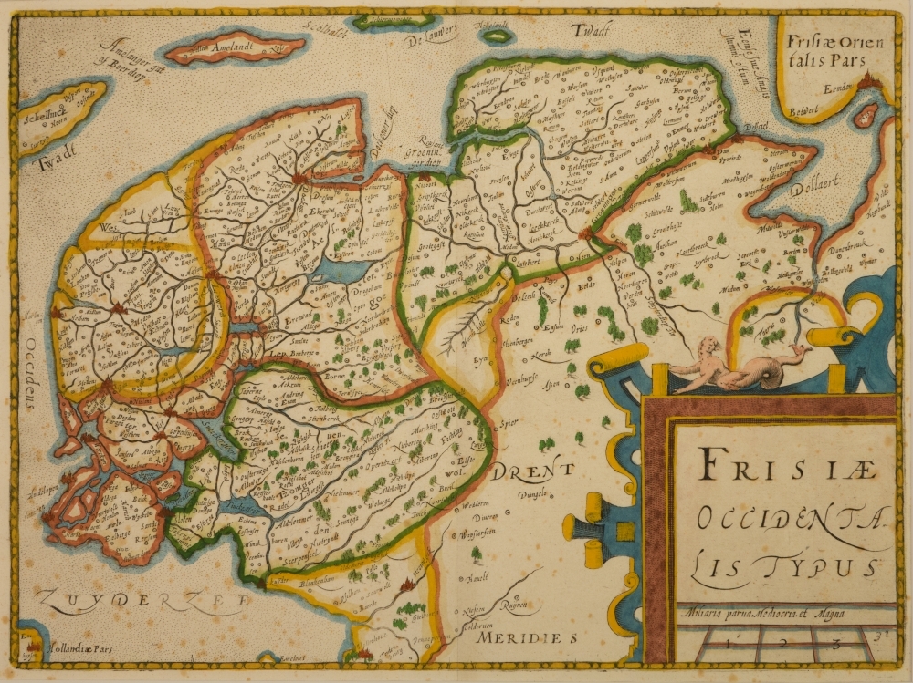Friesland en Groningen zonder Westerwolde