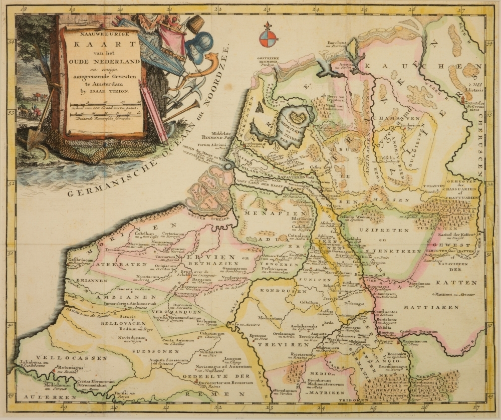 Nederland, historische kaart