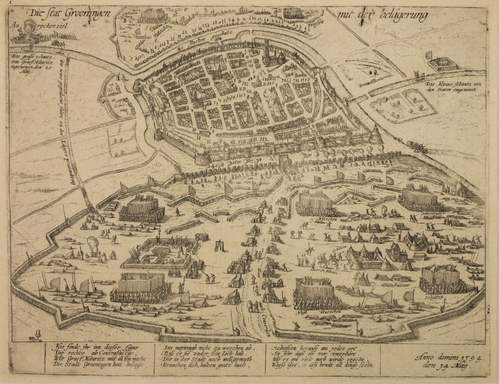 Stad Groningen, belegering