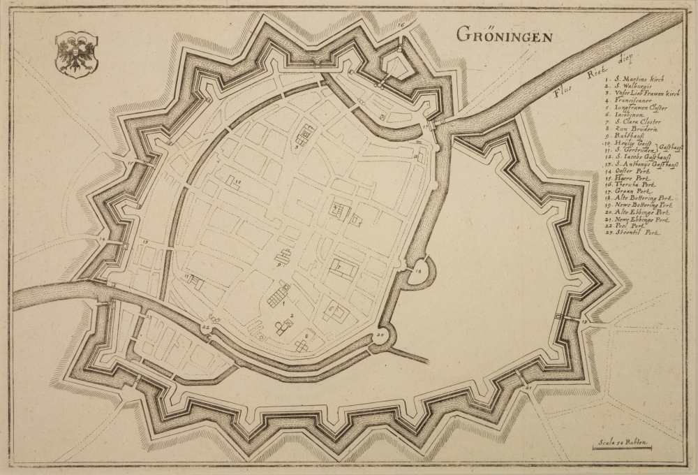 Stad Groningen, vesting