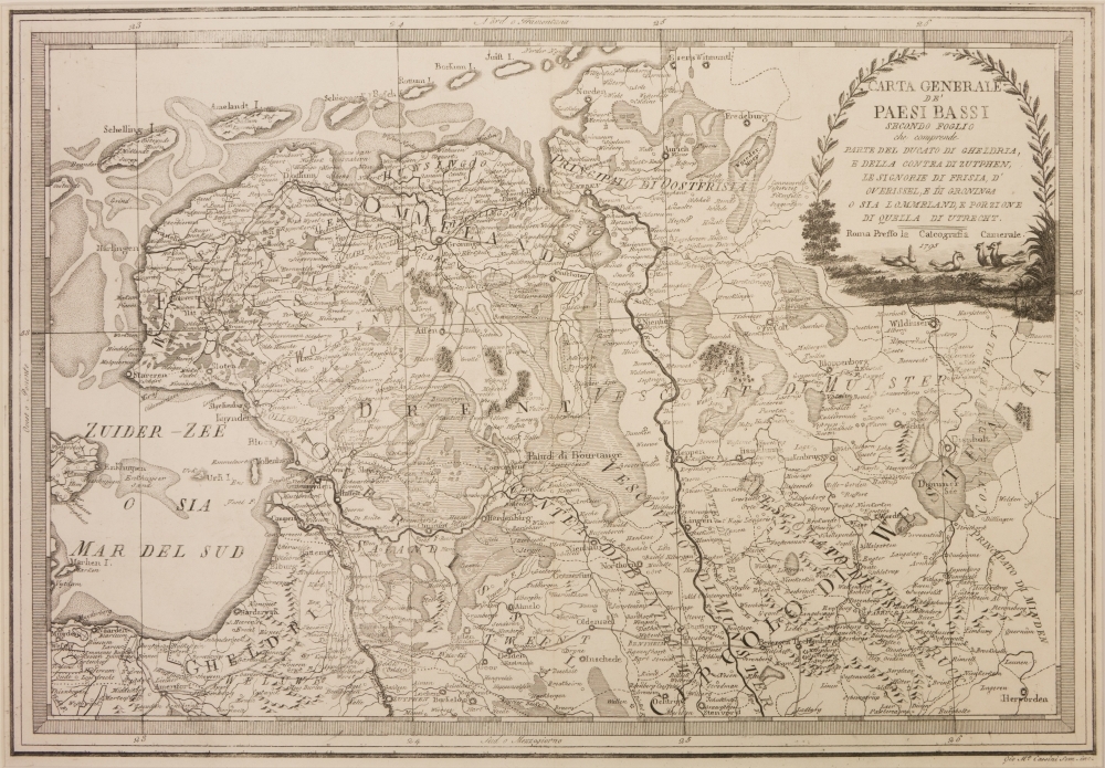 Friesland, Groningen, Oost-Friesland, Drenthe, Overijssel