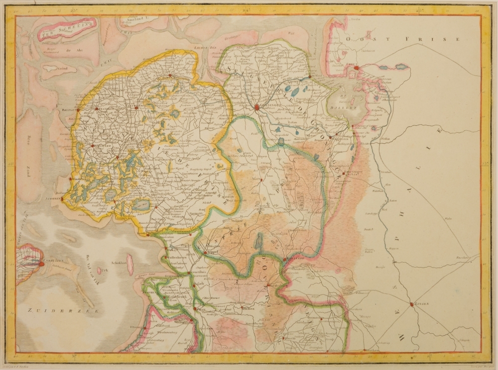Friesland, Groningen en Drenthe