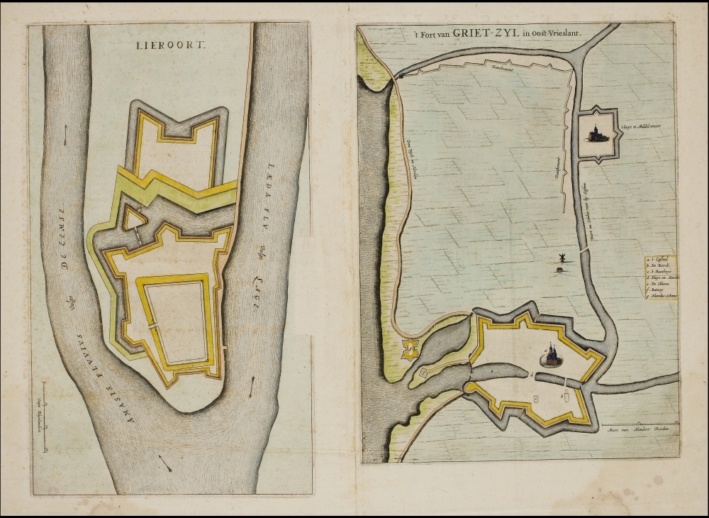 Lieroort en Greetsiel, vesting