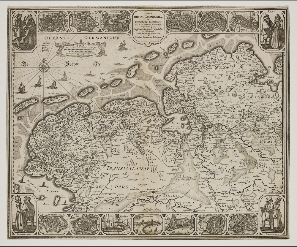 Friesland, Groningen, Drenthe, Oost-Friesland