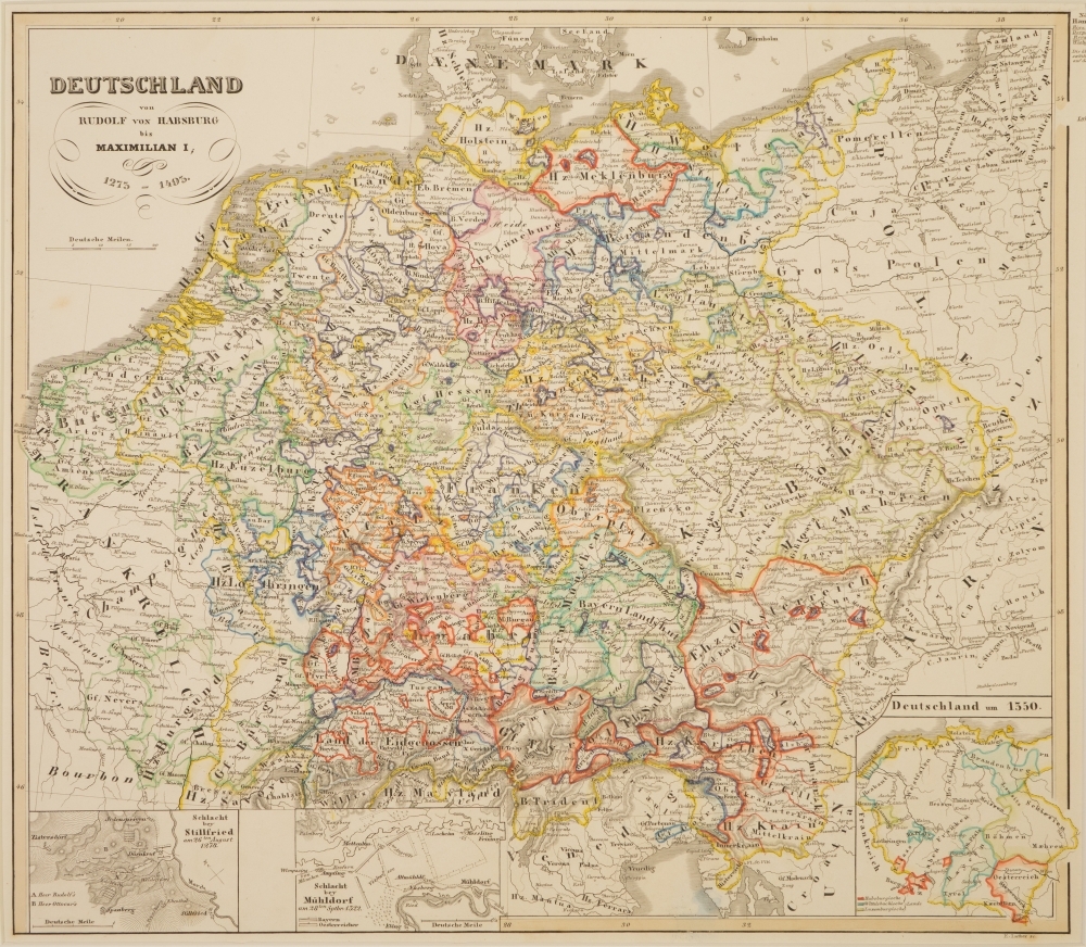 Deutschland von Rudolf von Habsburg bis Maximilian I