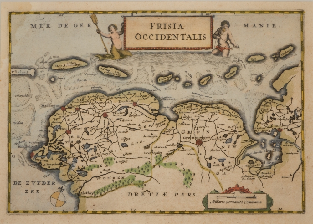 Friesland, Groningen, deel van Drenthe en Oost-Friesland