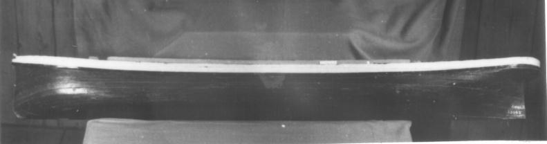 Halfmodel van een sleeplichter met klippersteven, eerste helft 20e eeuw