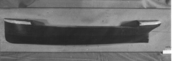 Halfmodel van een kustvaarder, eerste helft 20e eeuw