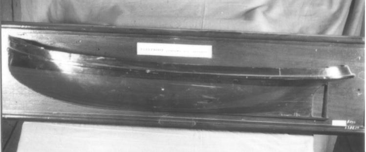 Halfmodel van een sleepboot, eerste helft 20e eeuw