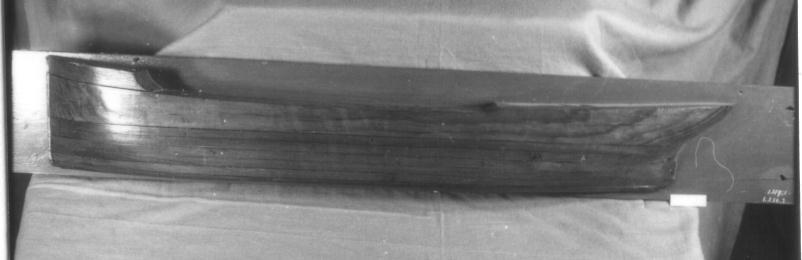 Halfmodel van een kustvaarder, eerste helft 20e eeuw