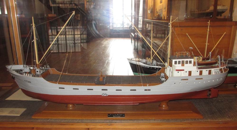 model kustvaarder "Titan", bouwjr. 1957