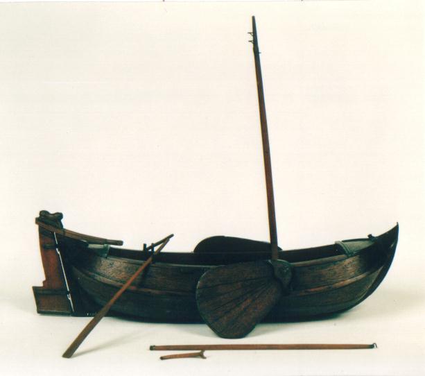 Open platbodem zeiljacht