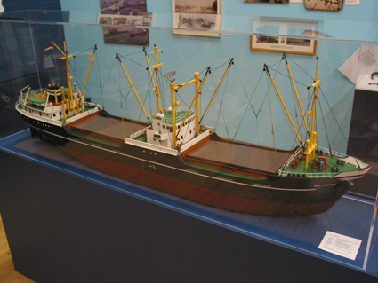 Model m.s."Balticborg",voorzien van electromotor